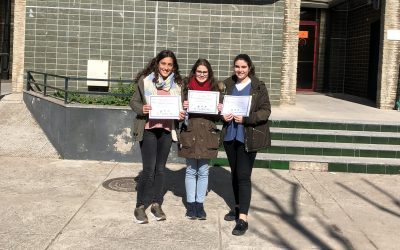 Tres alumnas de segundo de Bachillerato se han presentado a las Olimpiada de Biología.