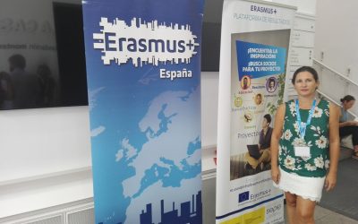 Participación en jornadas de formación Erasmus+
