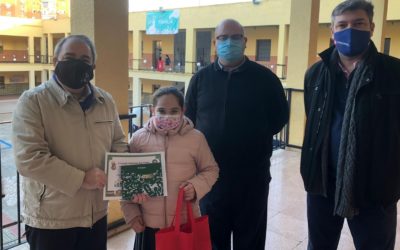 Entrega de los premios del Concurso de felicitaciones de Navidad