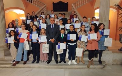 Alumnos de nuestro centro premiados en el Certamen Literario «Hermanos Machado»